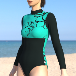 Onesie for surfing