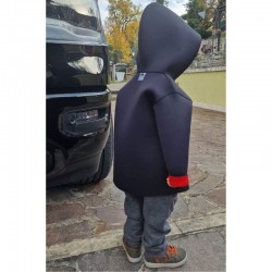 Protect your child with a handmade, customizable neoprene coat made in Italy