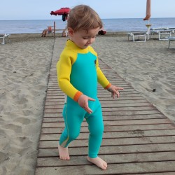 Personalized surf wetsuit for kids